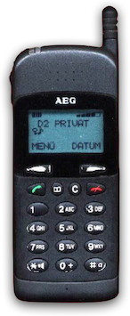 the A E G mobile from 1997