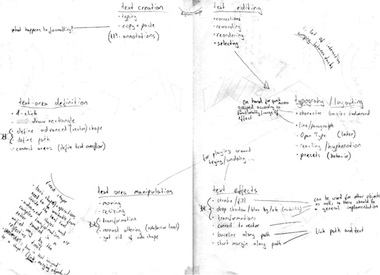 handwritten analysis notes