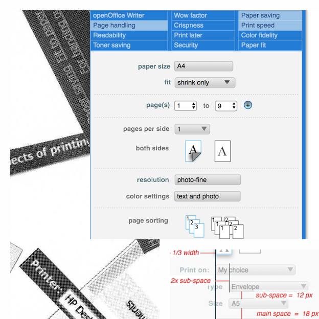 more snippets, a dialog panel showing advanced features UI configuration
		       and control, and part of a dialog layout specification